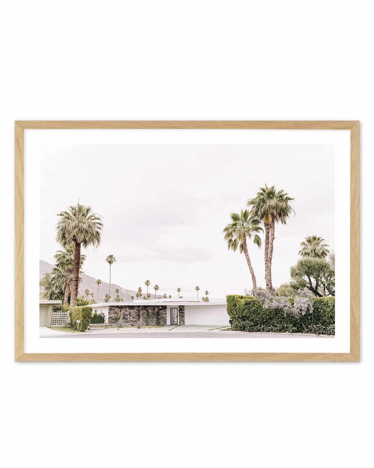 Twin Palms, Palm Springs Art Print from Olive et Oriel where you can shop wallpaper and artworks online