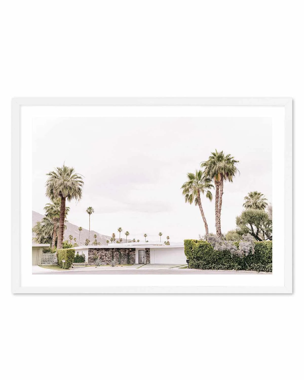 Twin Palms, Palm Springs Art Print from Olive et Oriel where you can shop wallpaper and artworks online