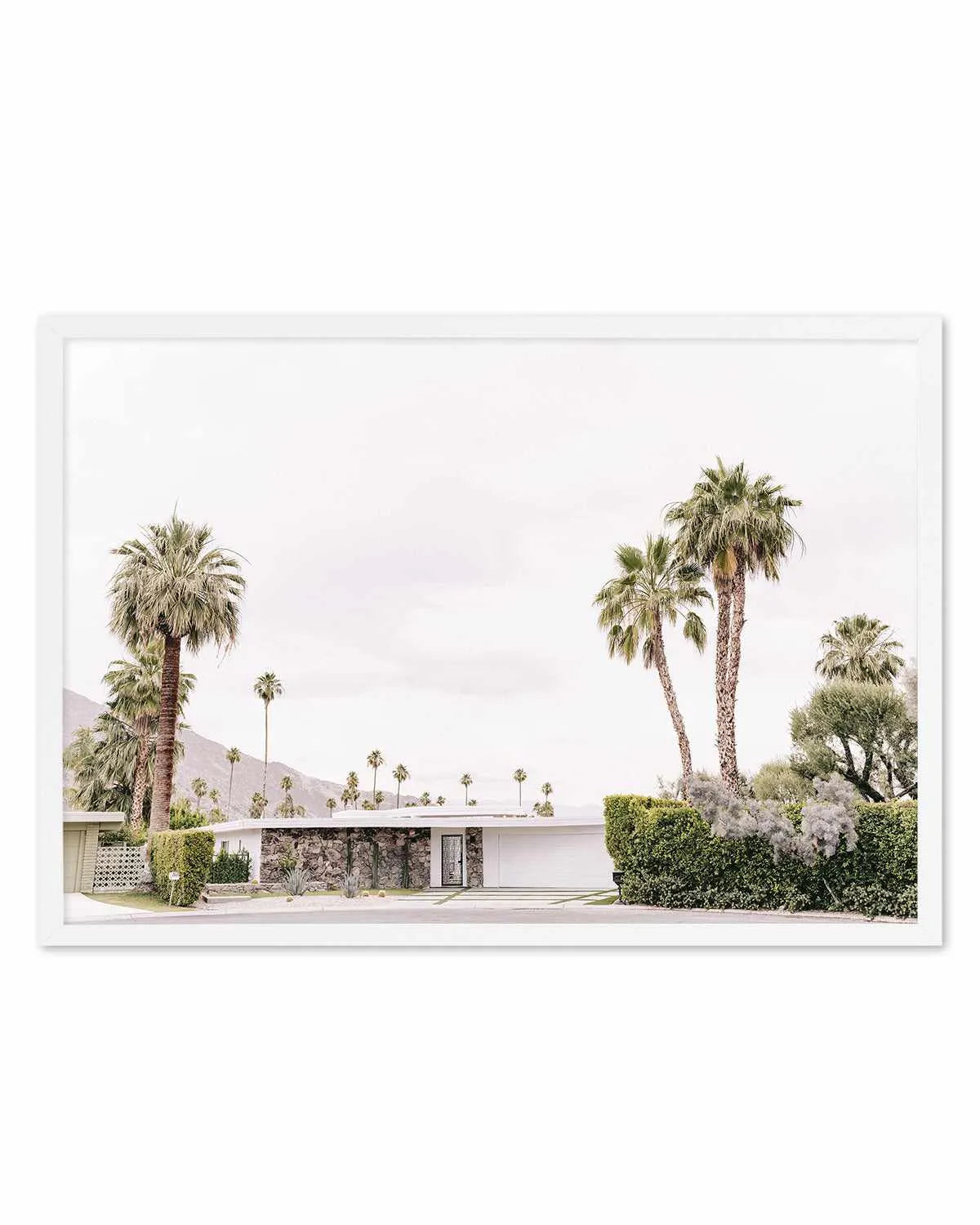 Twin Palms, Palm Springs Art Print from Olive et Oriel where you can shop wallpaper and artworks online