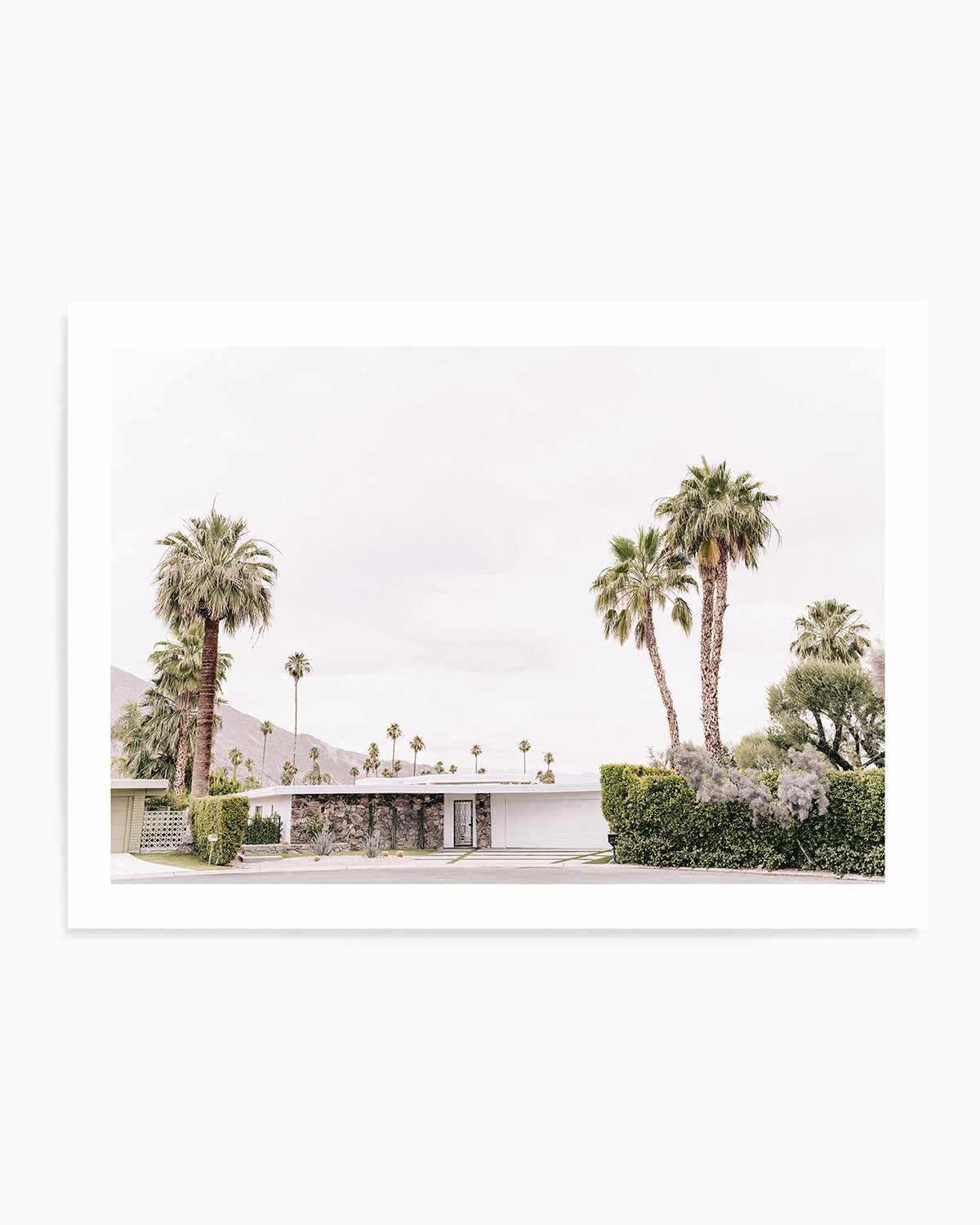 Twin Palms, Palm Springs Art Print