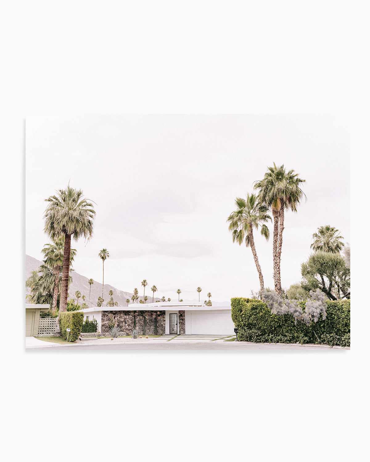 Twin Palms, Palm Springs Art Print