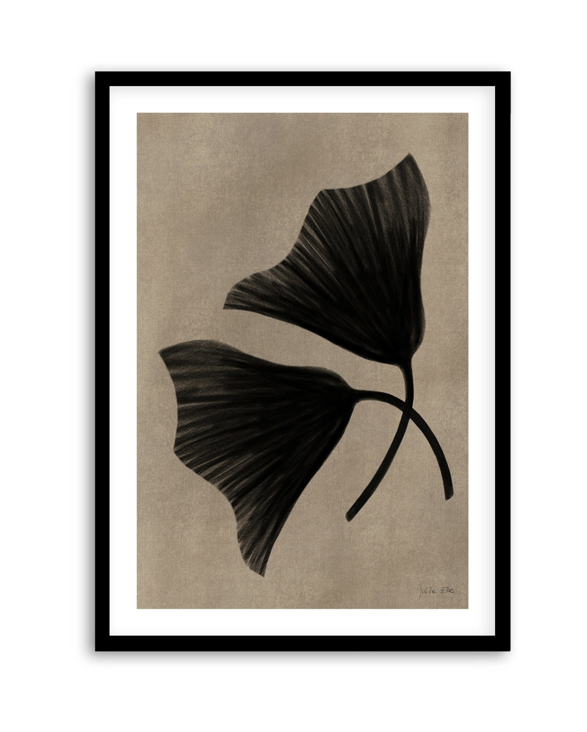 Two Flowers by Julita Elbe | Art Print