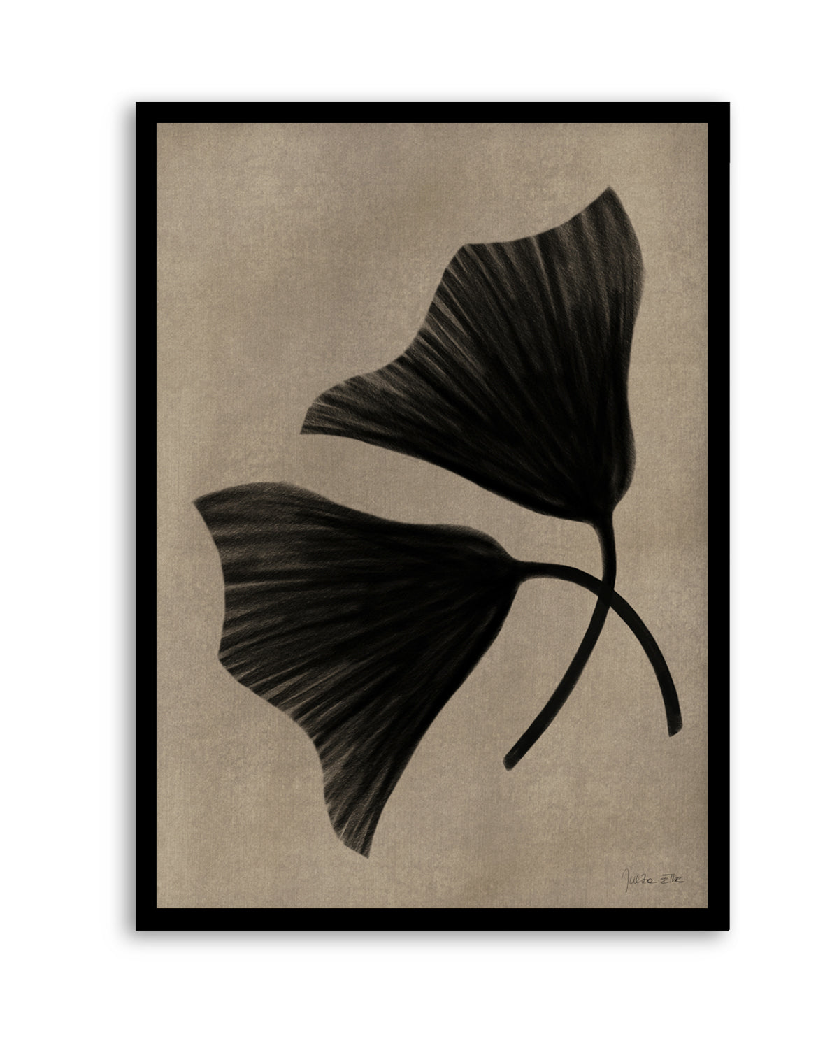 Two Flowers by Julita Elbe | Art Print