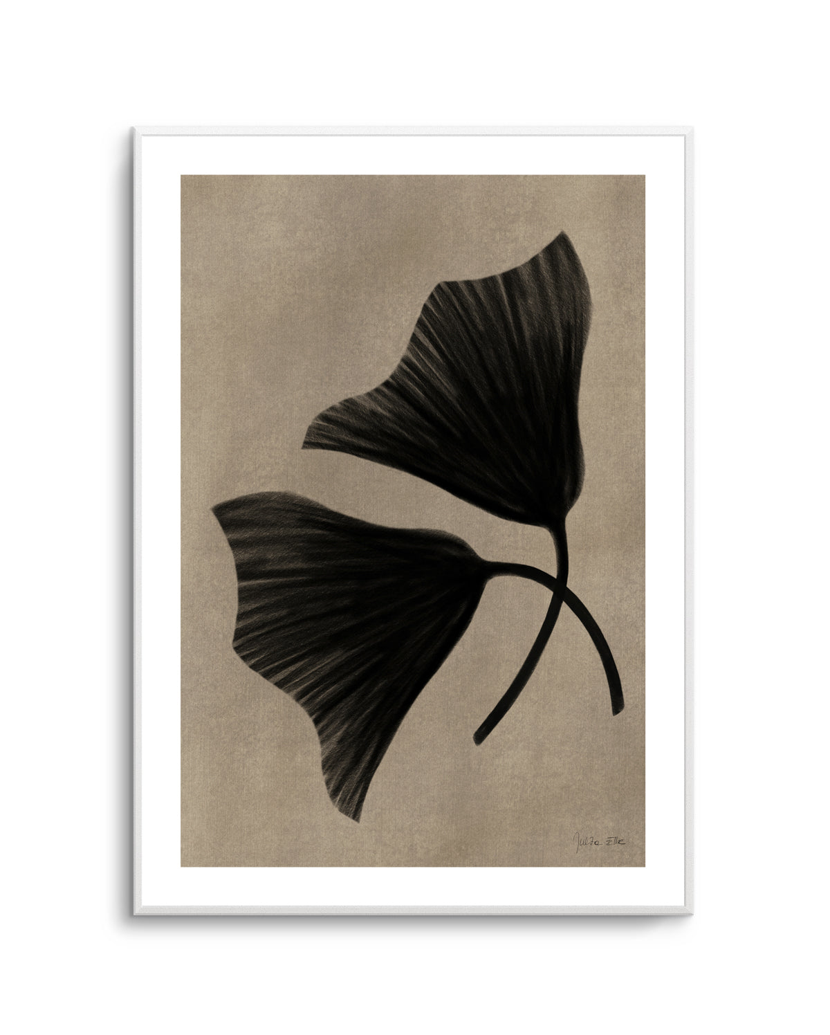 Two Flowers by Julita Elbe | Art Print