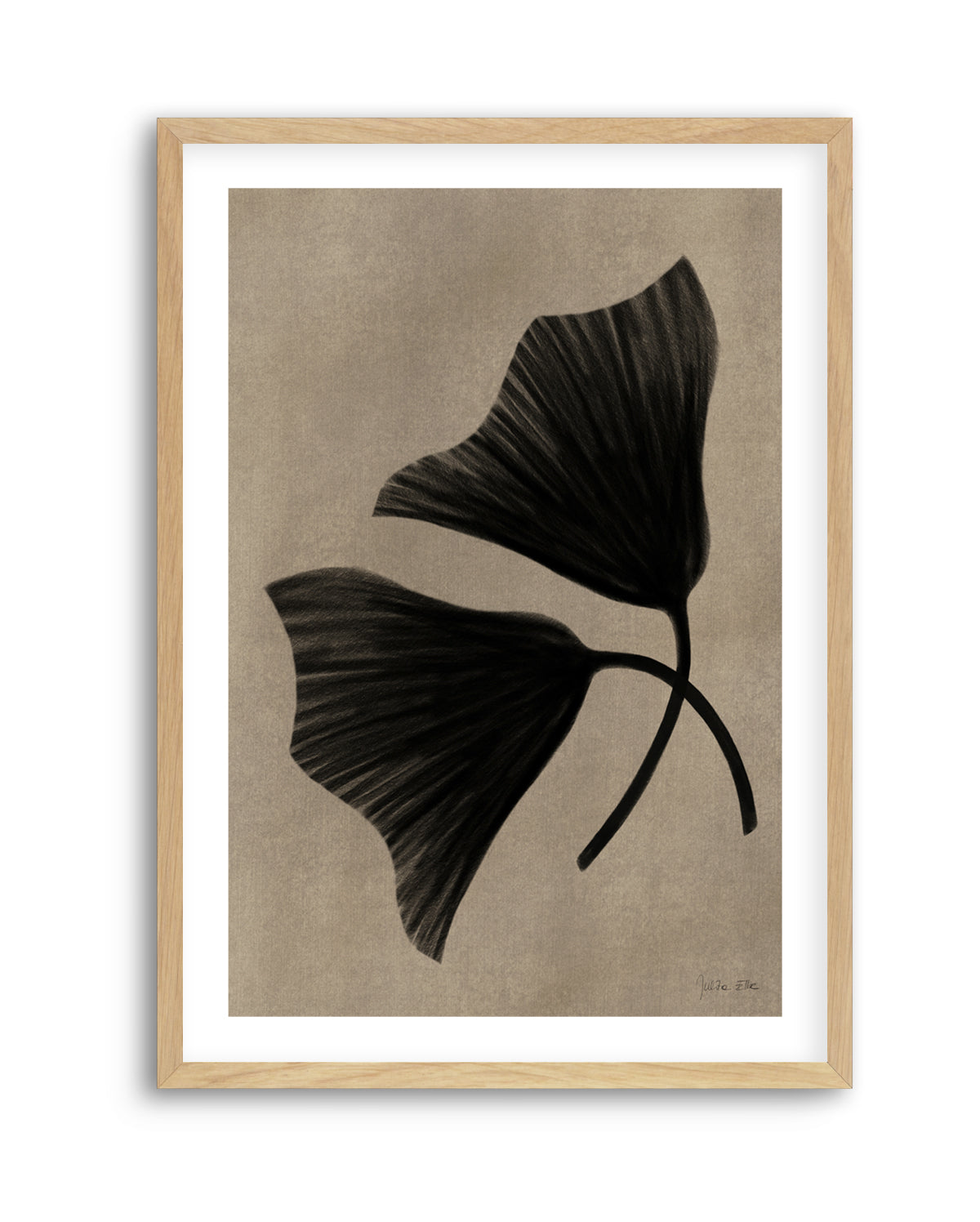 Two Flowers by Julita Elbe | Art Print