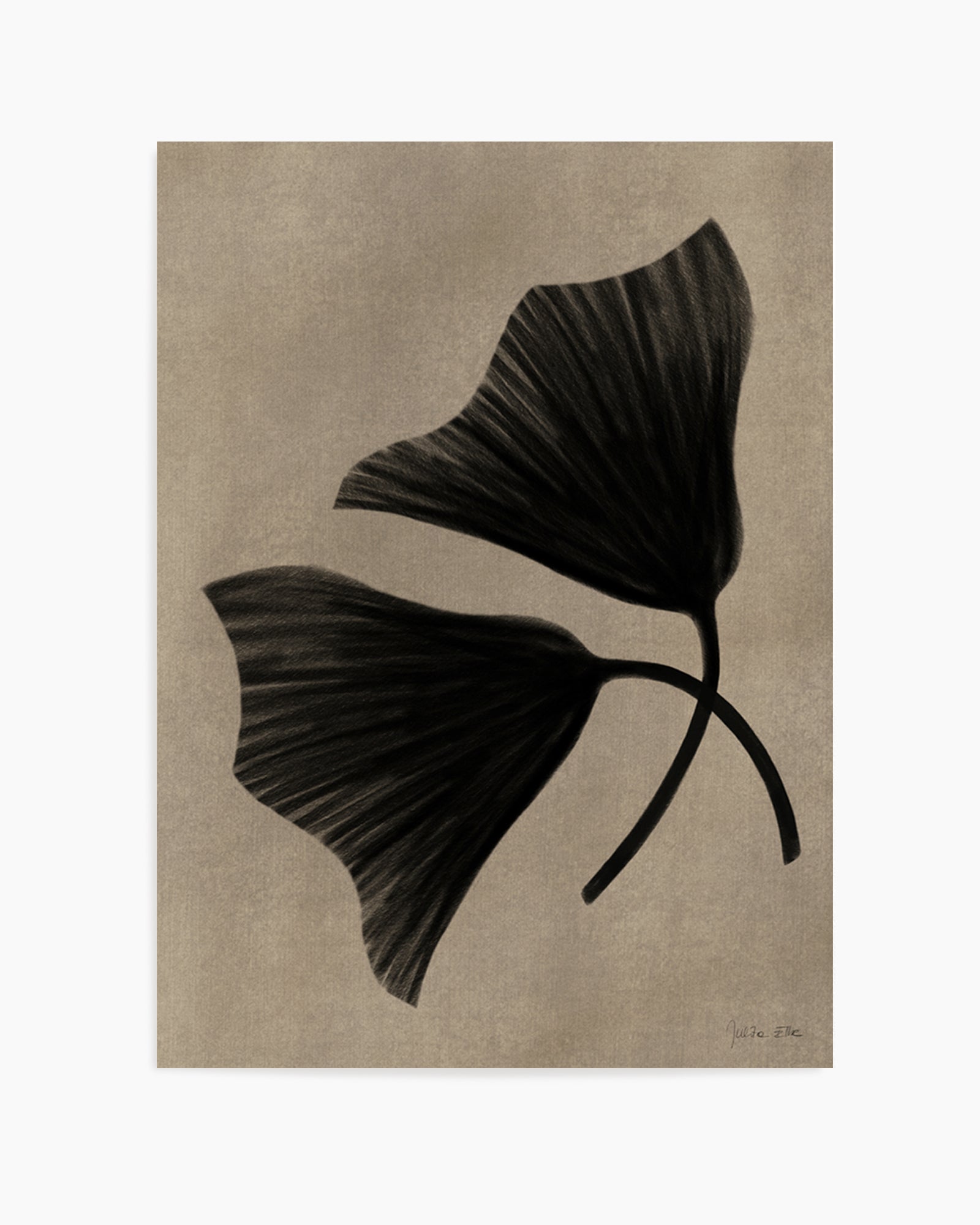 Two Flowers by Julita Elbe | Art Print