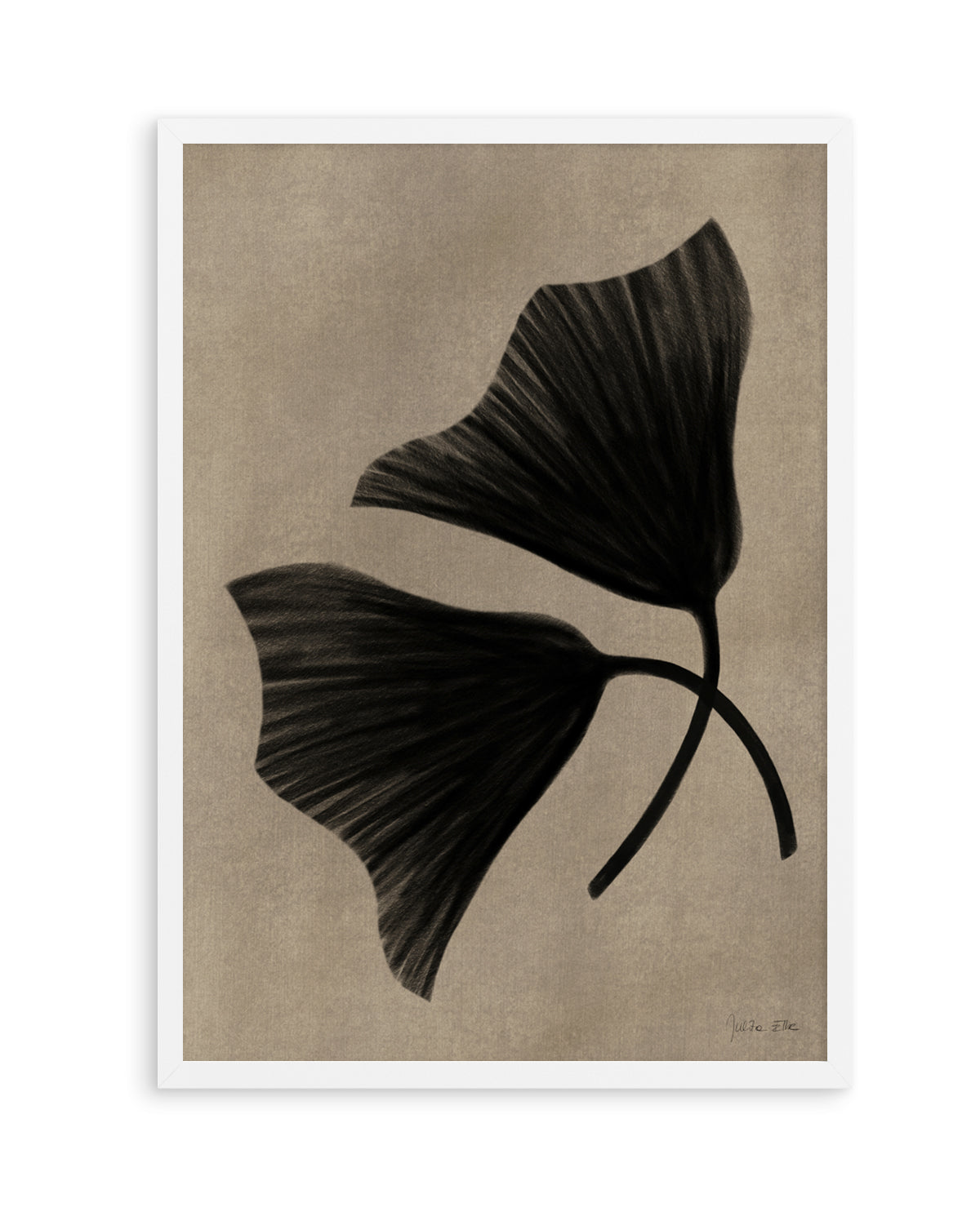 Two Flowers by Julita Elbe | Art Print
