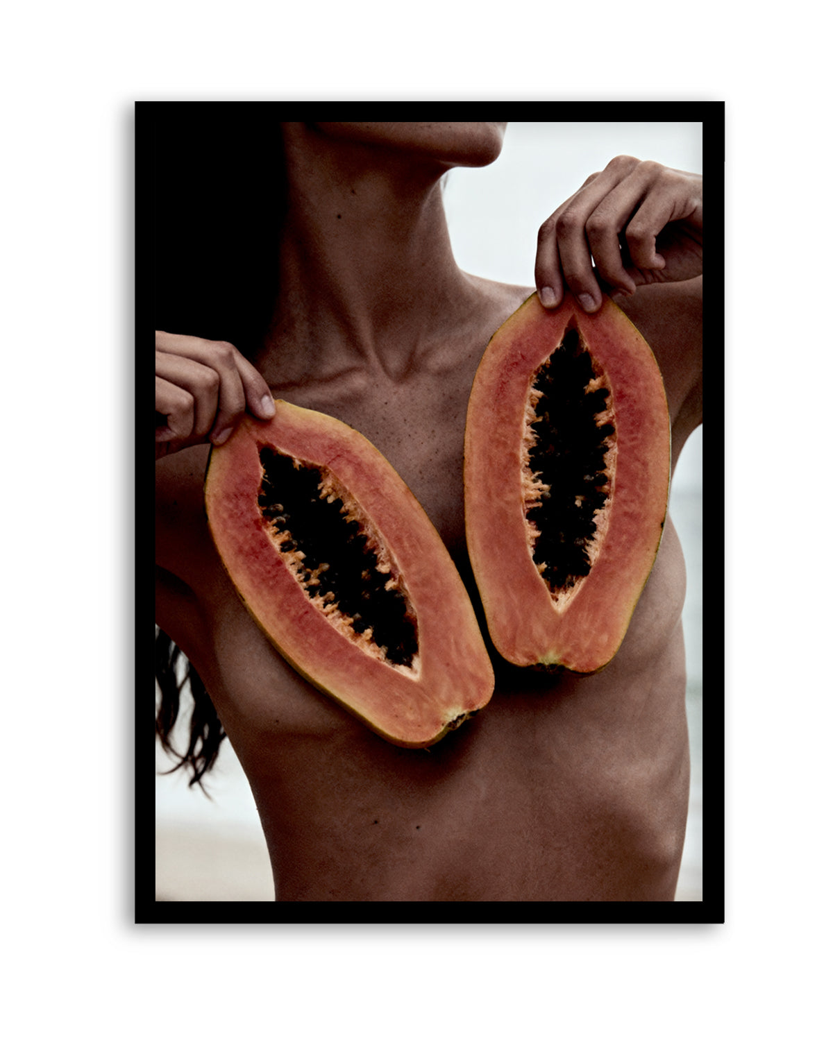 Two Papaya | Art Print from Olive et Oriel where you can shop wallpaper and artworks online