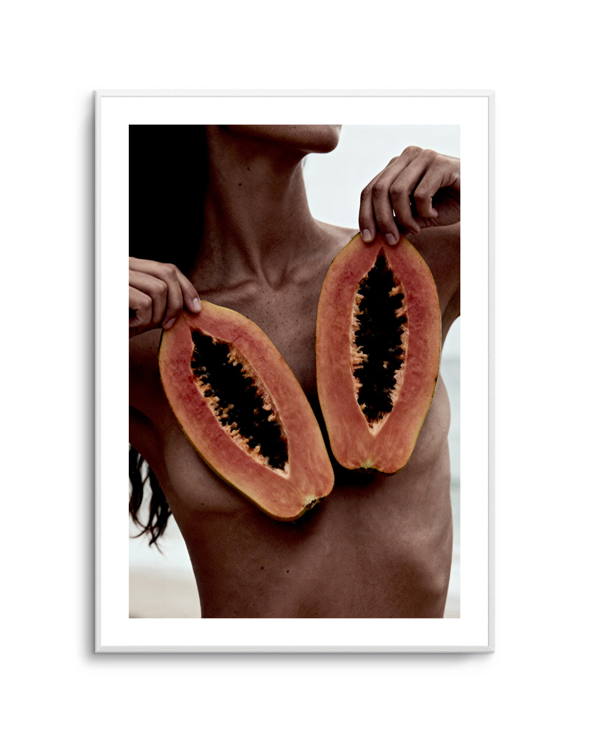 Two Papaya | Art Print from Olive et Oriel where you can shop wallpaper and artworks online