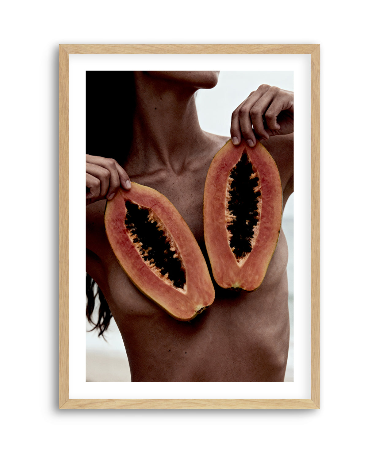 Two Papaya | Art Print from Olive et Oriel where you can shop wallpaper and artworks online
