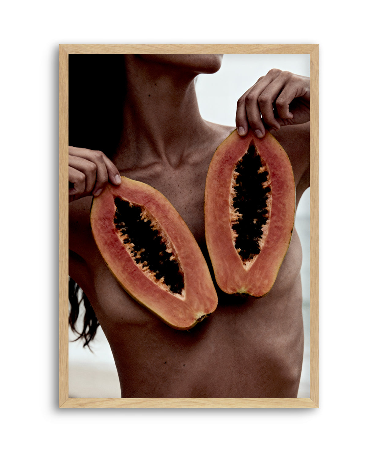 Two Papaya | Art Print from Olive et Oriel where you can shop wallpaper and artworks online