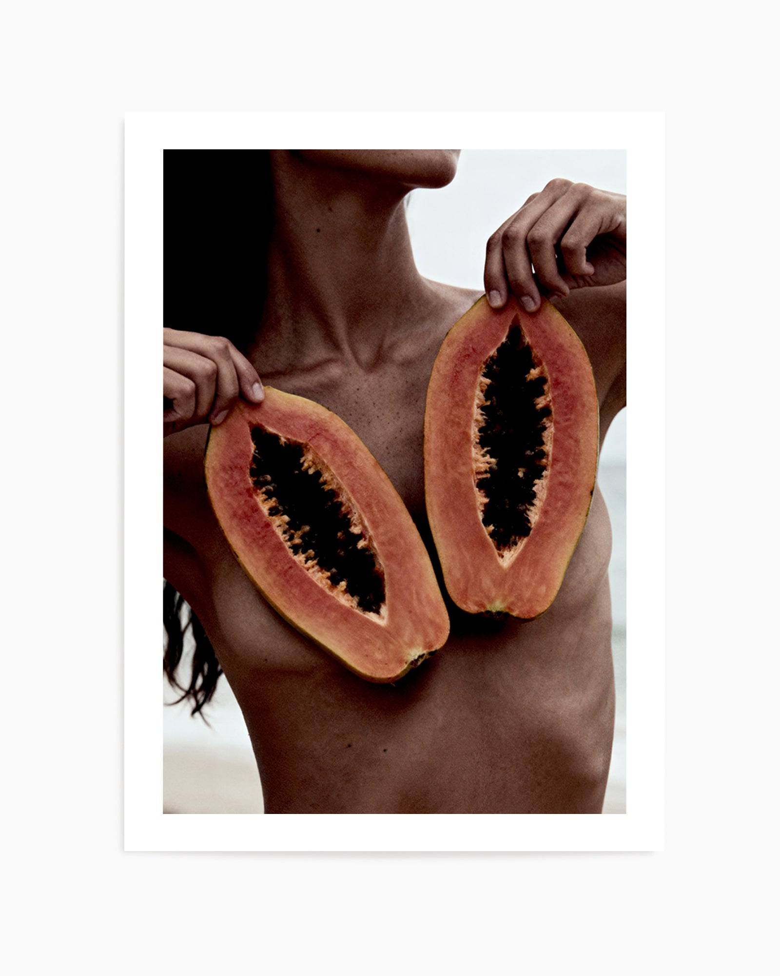 Two Papaya | Art Print from Olive et Oriel where you can shop wallpaper and artworks online