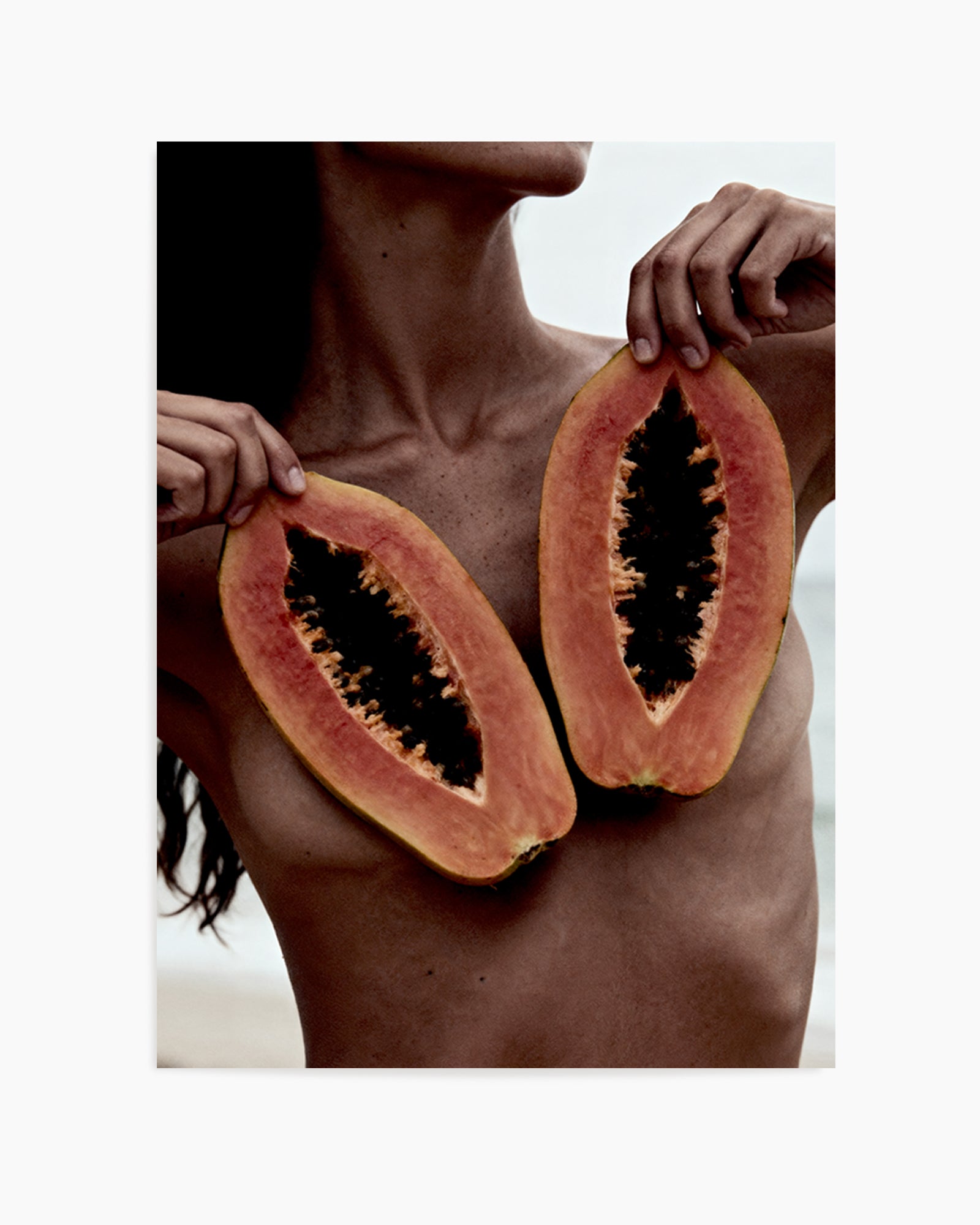Two Papaya | Art Print from Olive et Oriel where you can shop wallpaper and artworks online