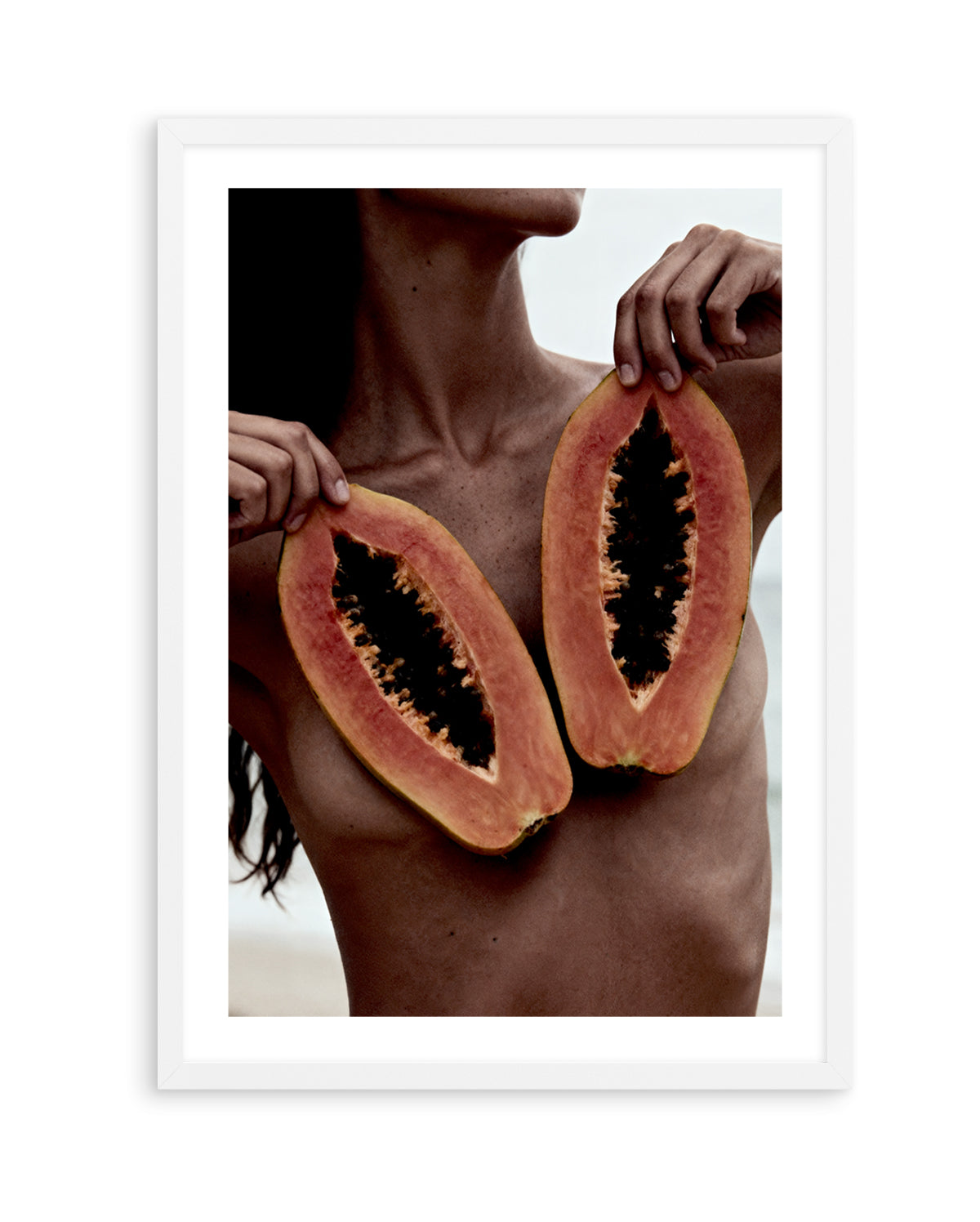 Two Papaya | Art Print from Olive et Oriel where you can shop wallpaper and artworks online