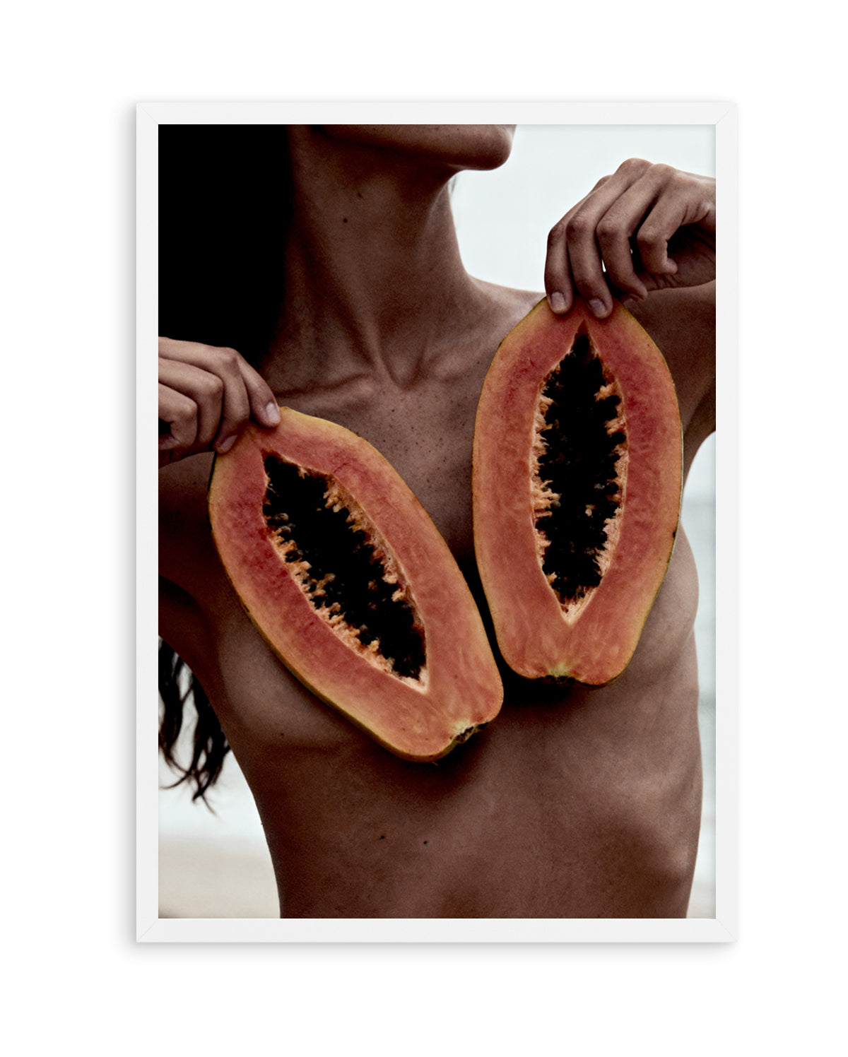 Two Papaya | Art Print from Olive et Oriel where you can shop wallpaper and artworks online