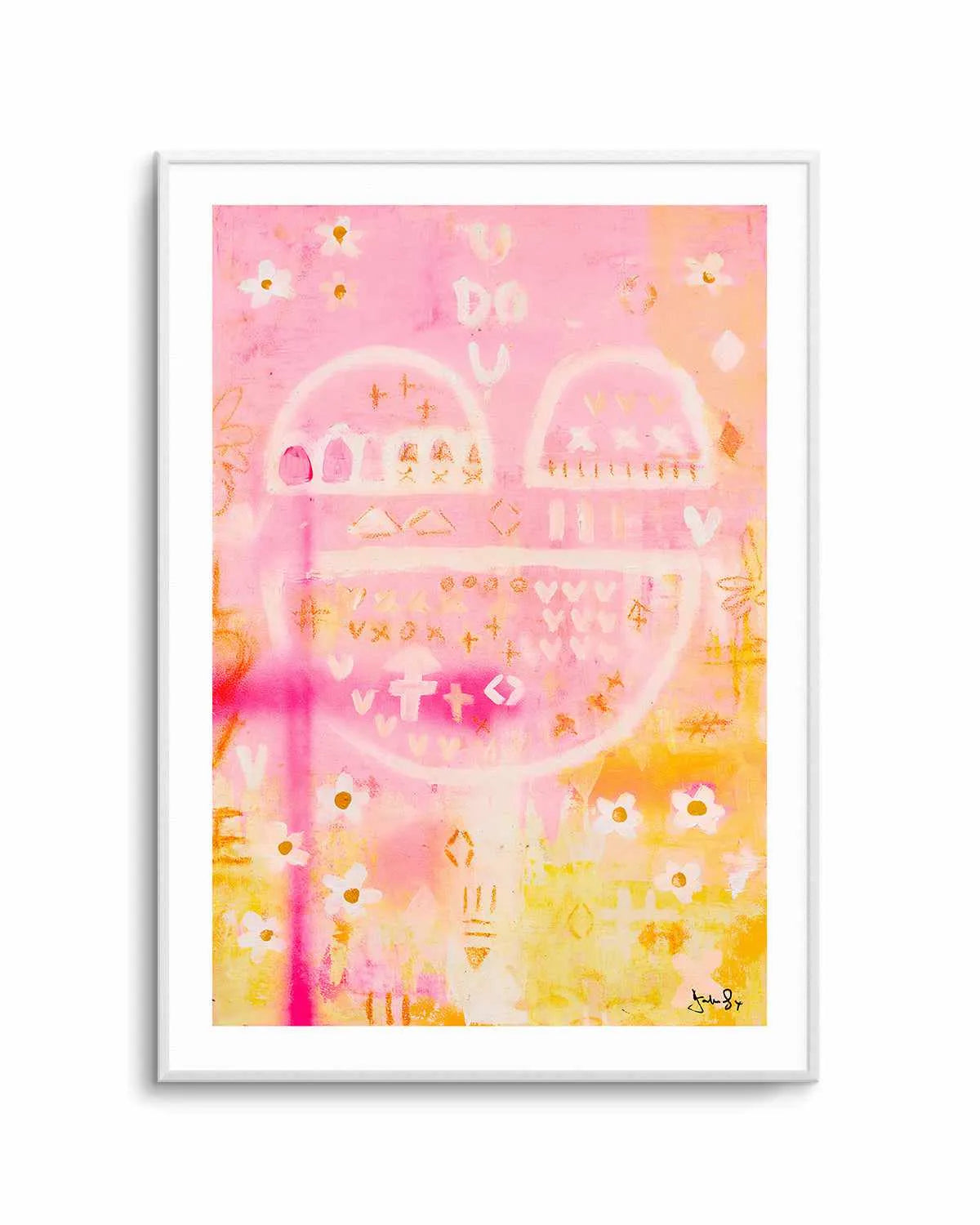 U Do U by Jackie Green | Art Print from Olive et Oriel where you can shop wallpaper and artworks online