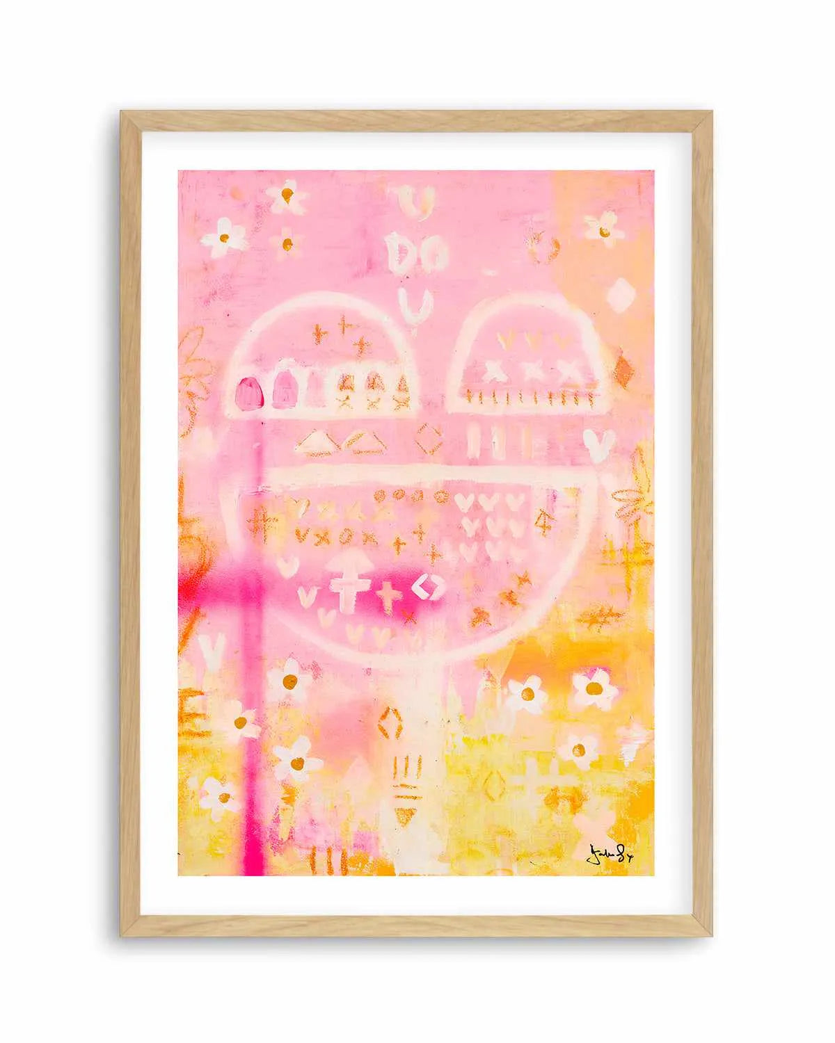 U Do U by Jackie Green | Art Print from Olive et Oriel where you can shop wallpaper and artworks online