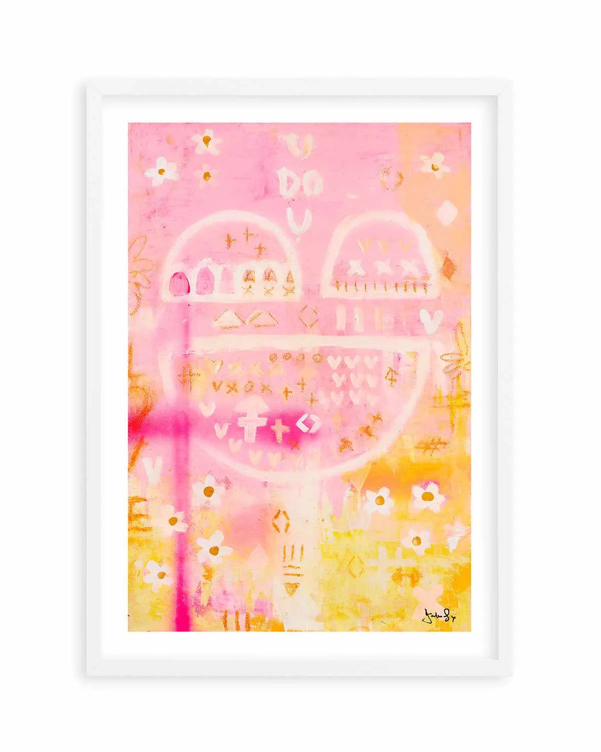 U Do U by Jackie Green | Art Print from Olive et Oriel where you can shop wallpaper and artworks online