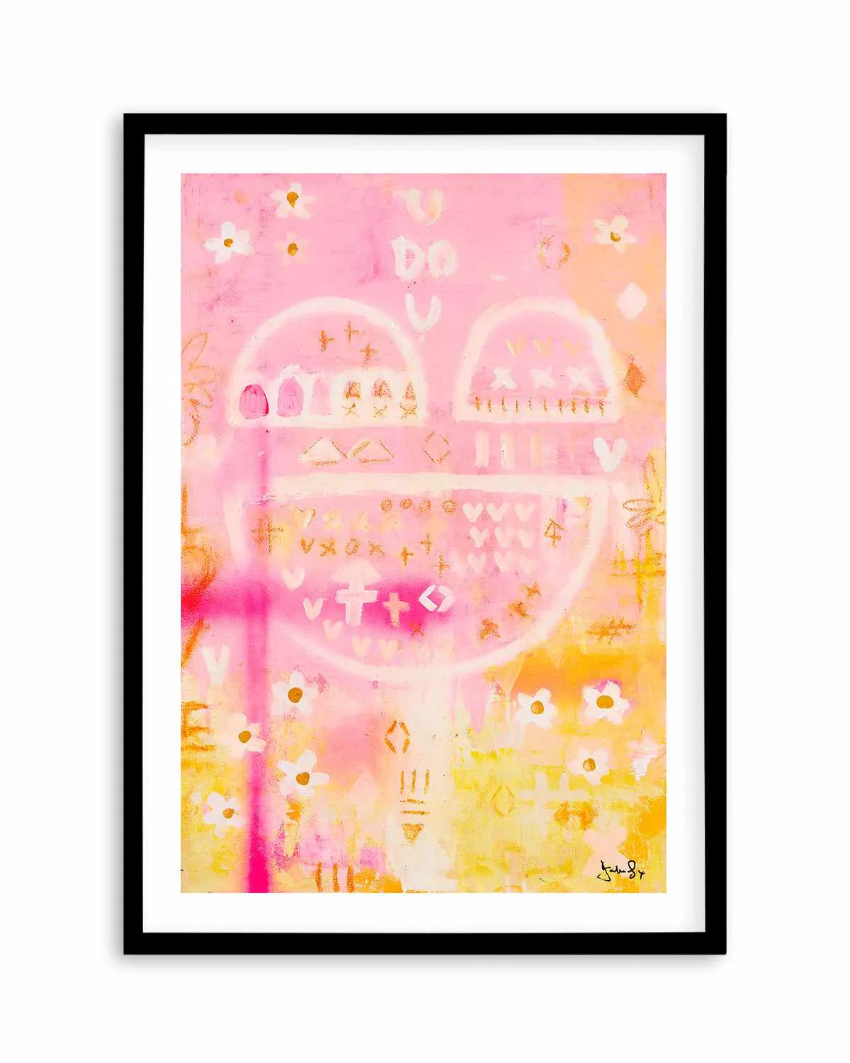 U Do U by Jackie Green | Art Print from Olive et Oriel where you can shop wallpaper and artworks online