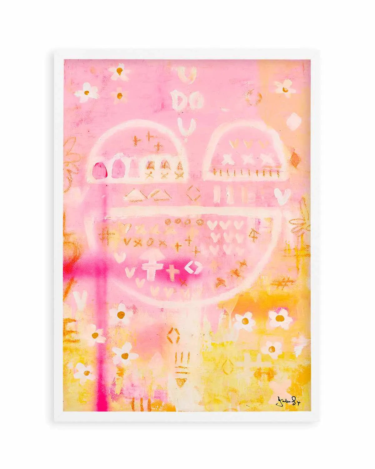 U Do U by Jackie Green | Art Print from Olive et Oriel where you can shop wallpaper and artworks online