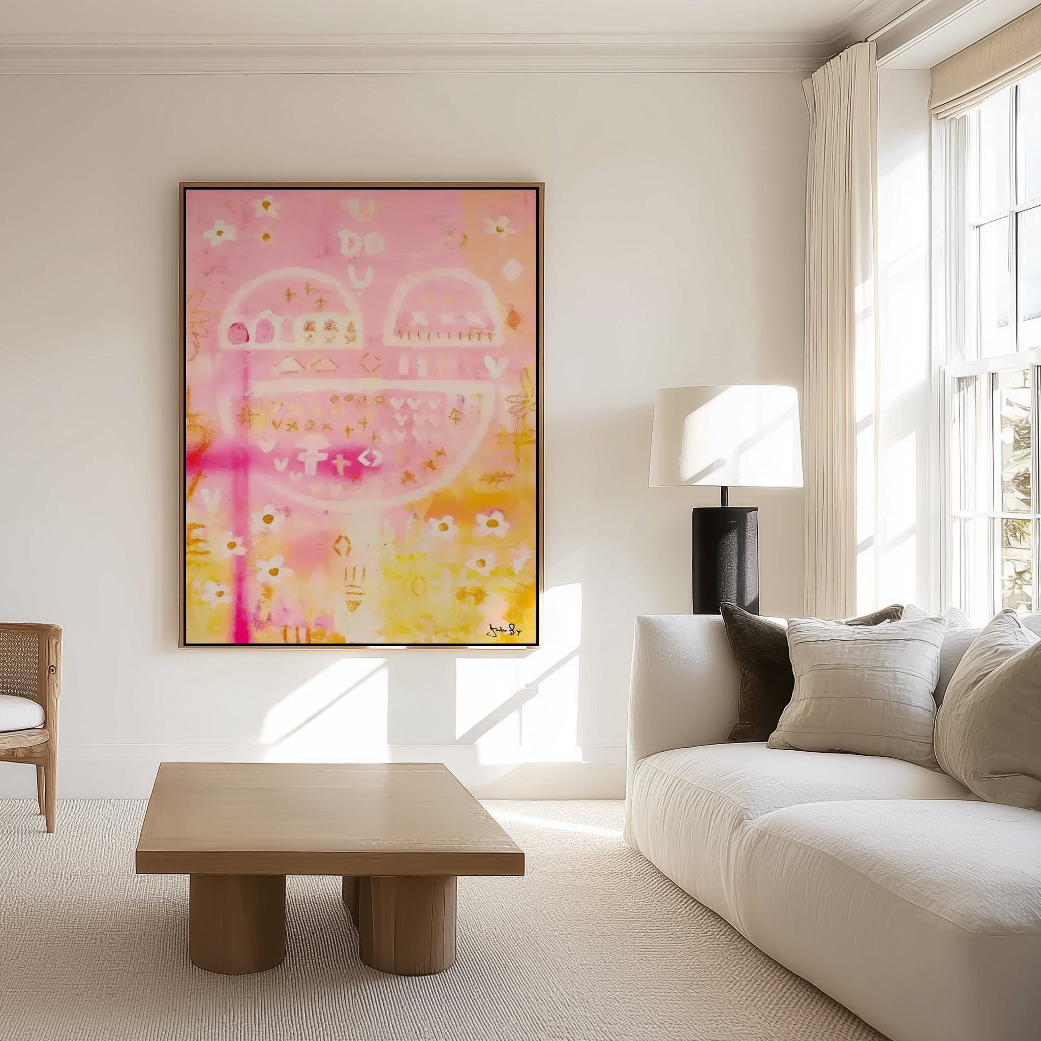 U Do U by Jackie Green | Framed Canvas Art Print