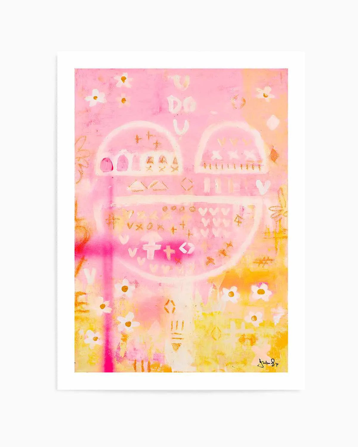 U Do U by Jackie Green | Art Print from Olive et Oriel where you can shop wallpaper and artworks online