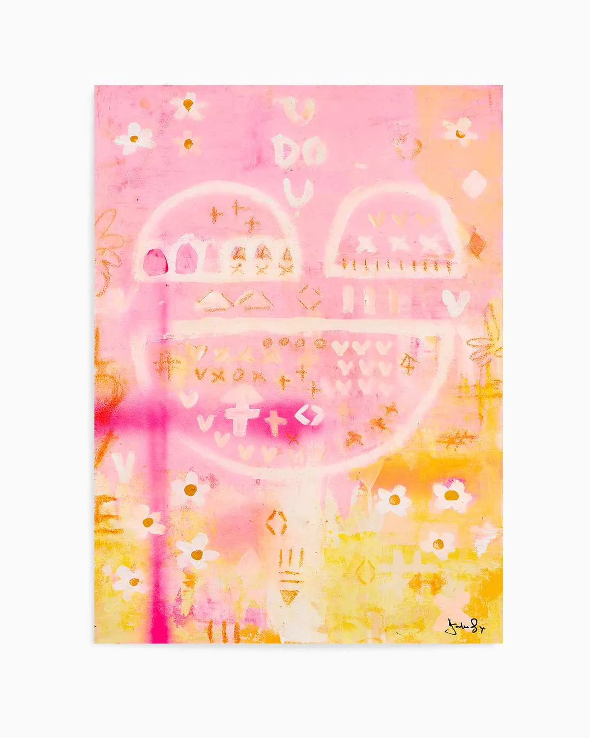 U Do U by Jackie Green | Art Print from Olive et Oriel where you can shop wallpaper and artworks online