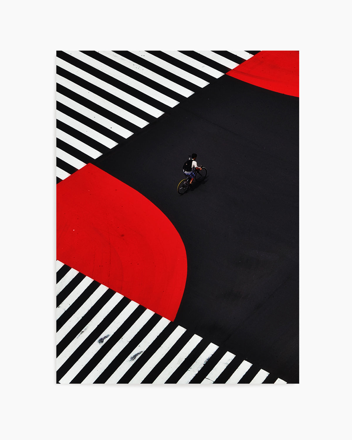 Urban Ride Geometry by Keisuke Ikeda | Art Print