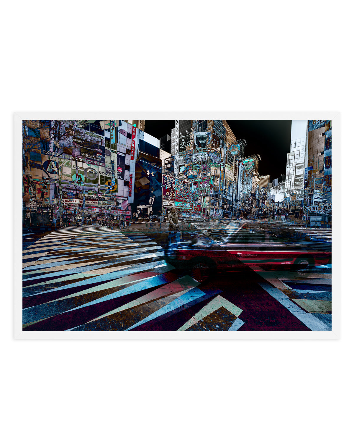 Urban Crossroads Motion by Carmine Chiriaco | Art Print