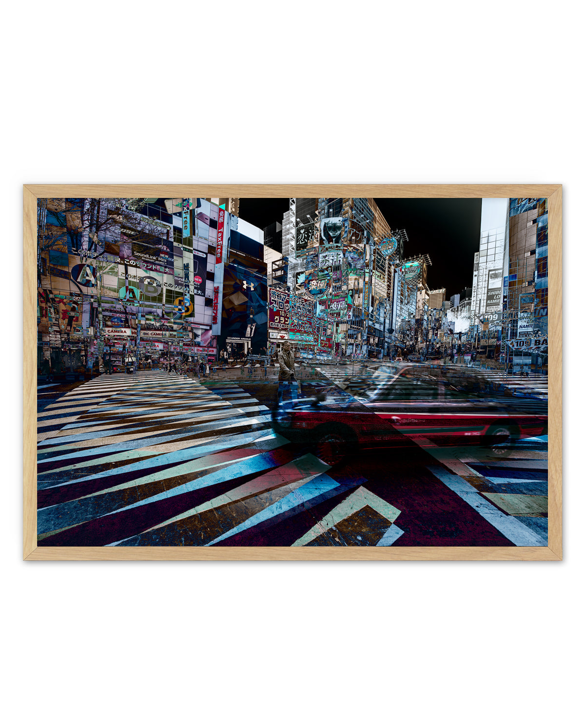 Urban Crossroads Motion by Carmine Chiriaco | Art Print