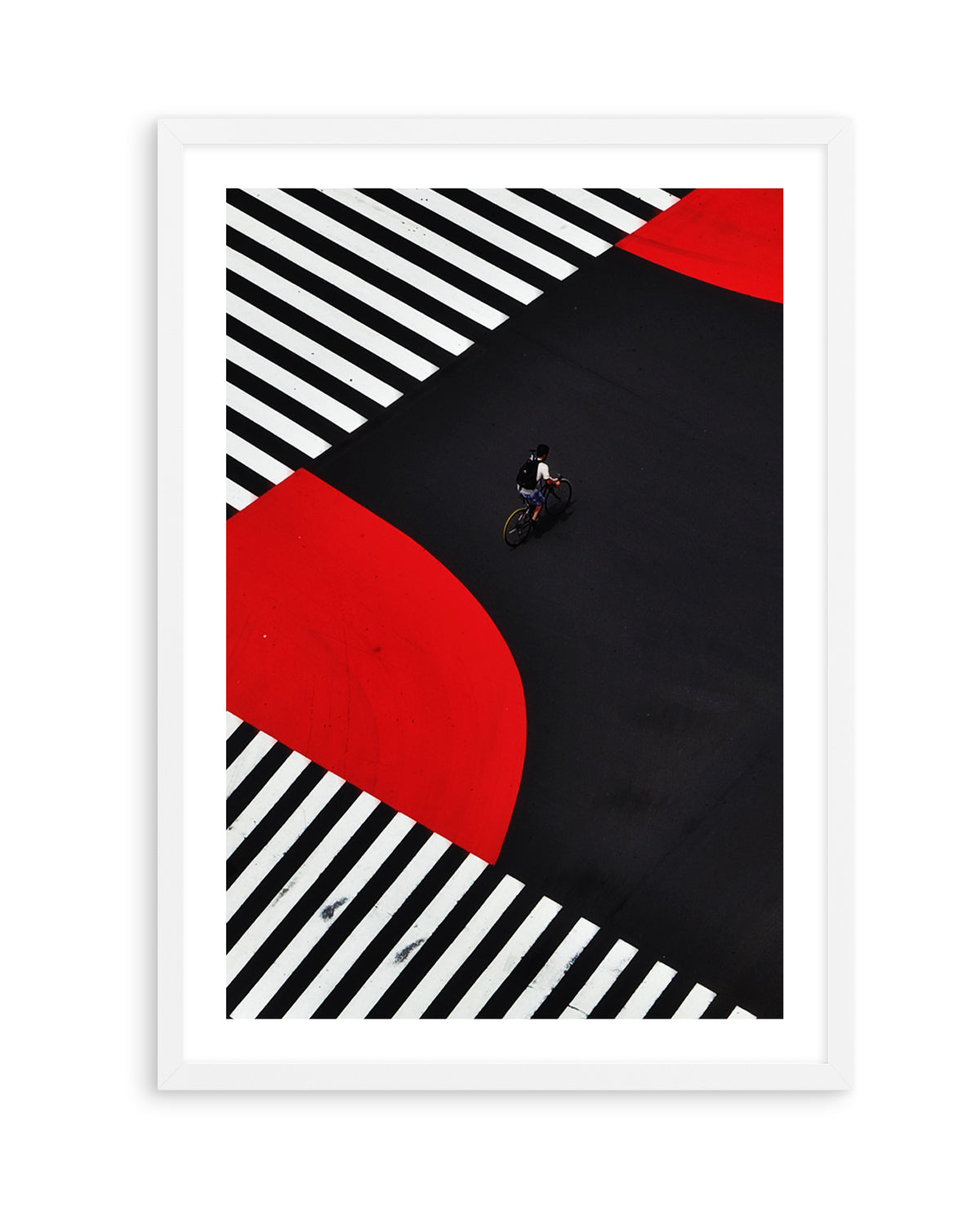 Urban Ride Geometry by Keisuke Ikeda | Art Print