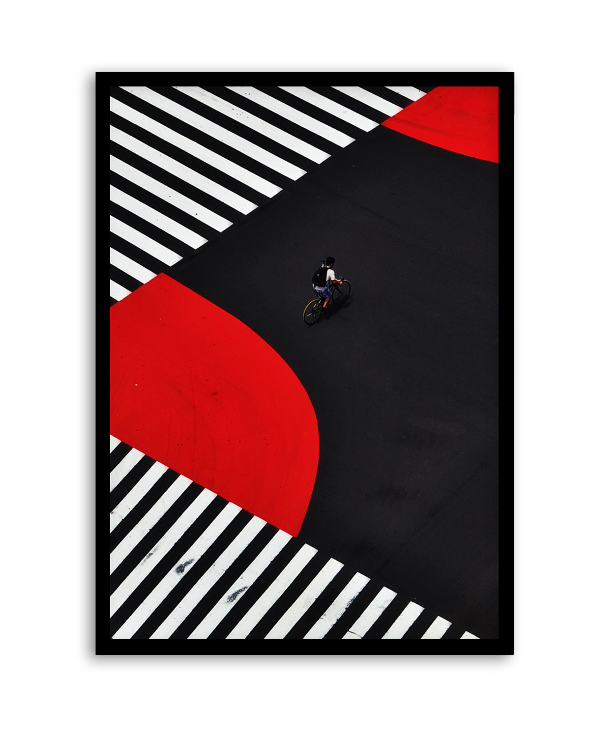 Urban Ride Geometry by Keisuke Ikeda | Art Print