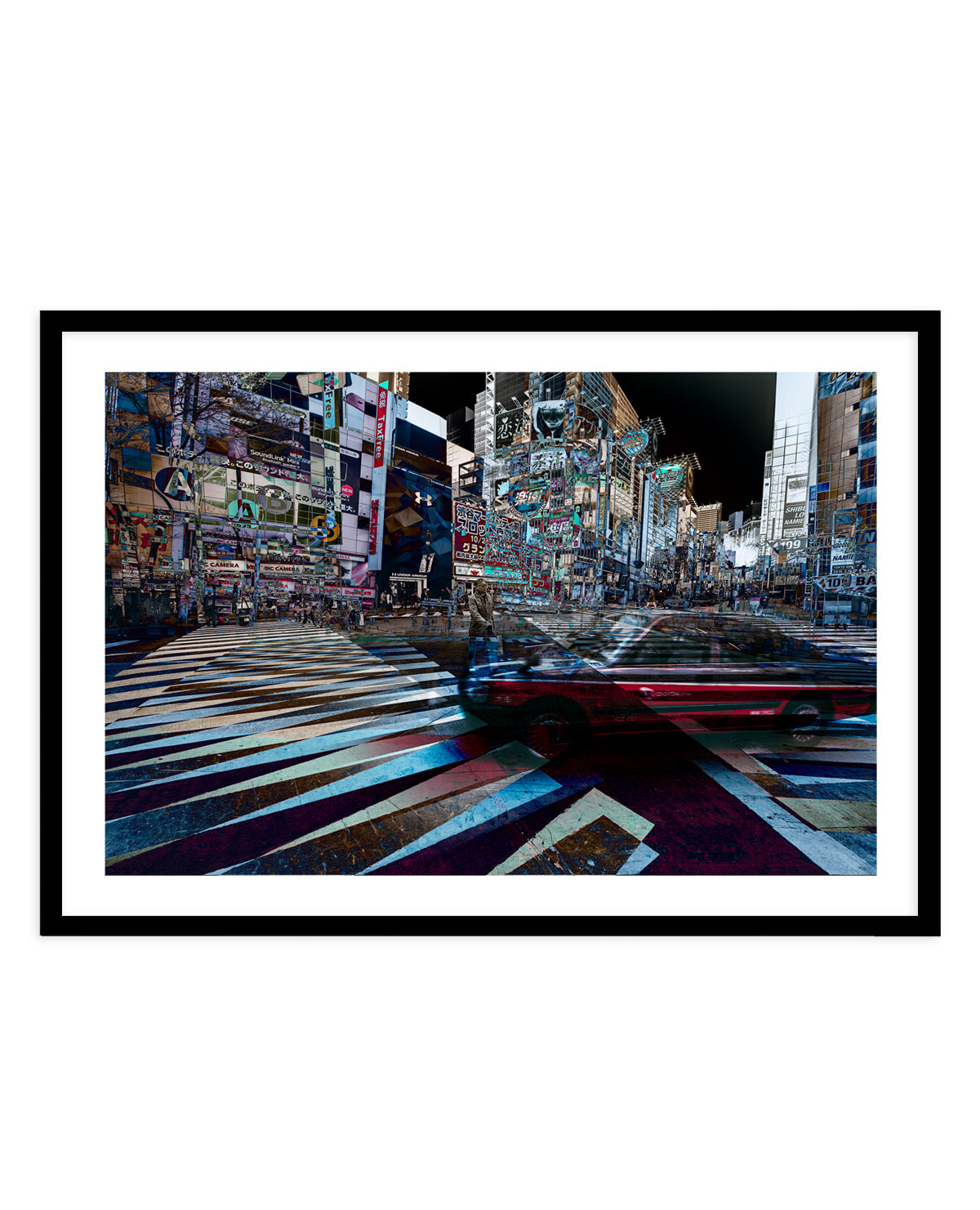 Urban Crossroads Motion by Carmine Chiriaco | Art Print