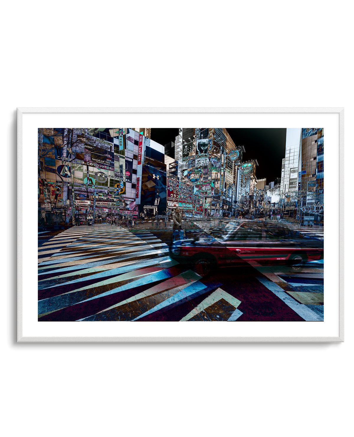 Urban Crossroads Motion by Carmine Chiriaco | Art Print