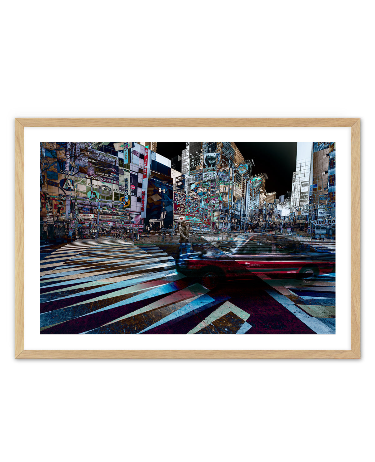 Urban Crossroads Motion by Carmine Chiriaco | Art Print