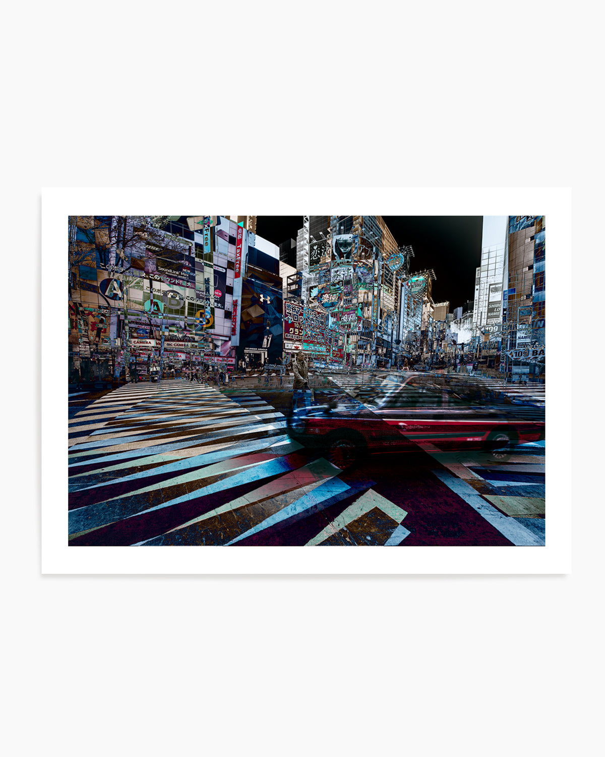 Urban Crossroads Motion by Carmine Chiriaco | Art Print