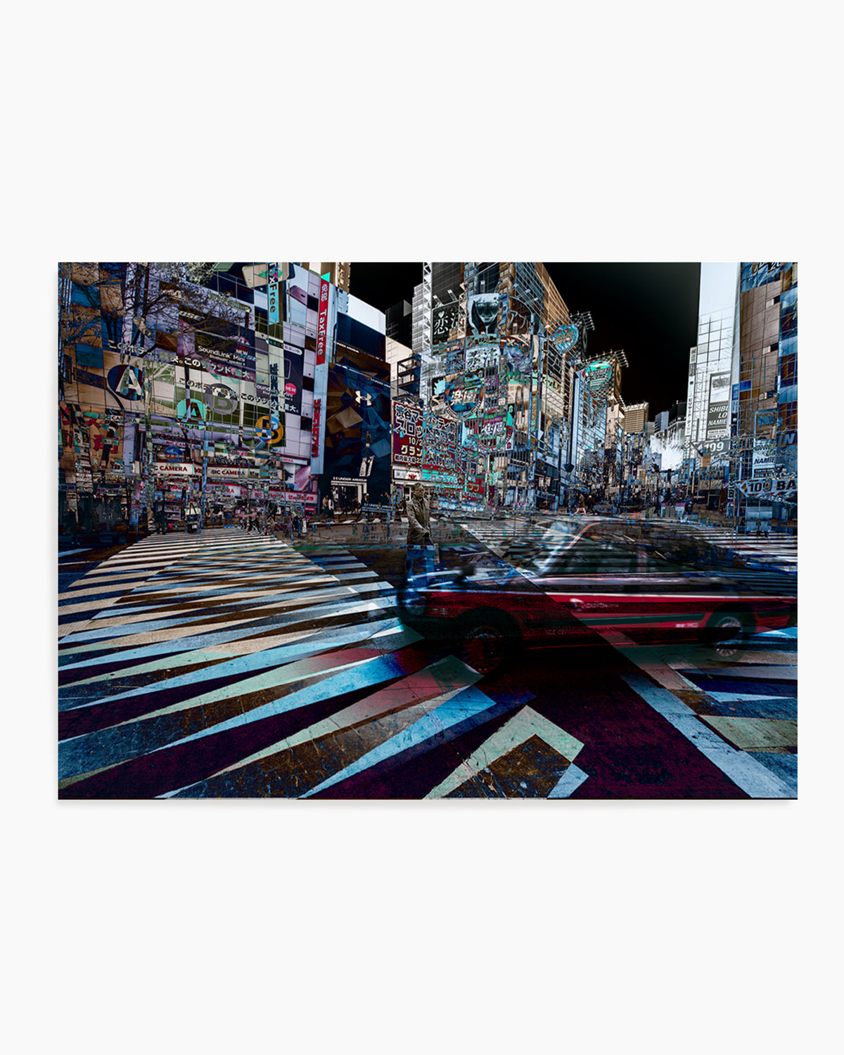 Urban Crossroads Motion by Carmine Chiriaco | Art Print