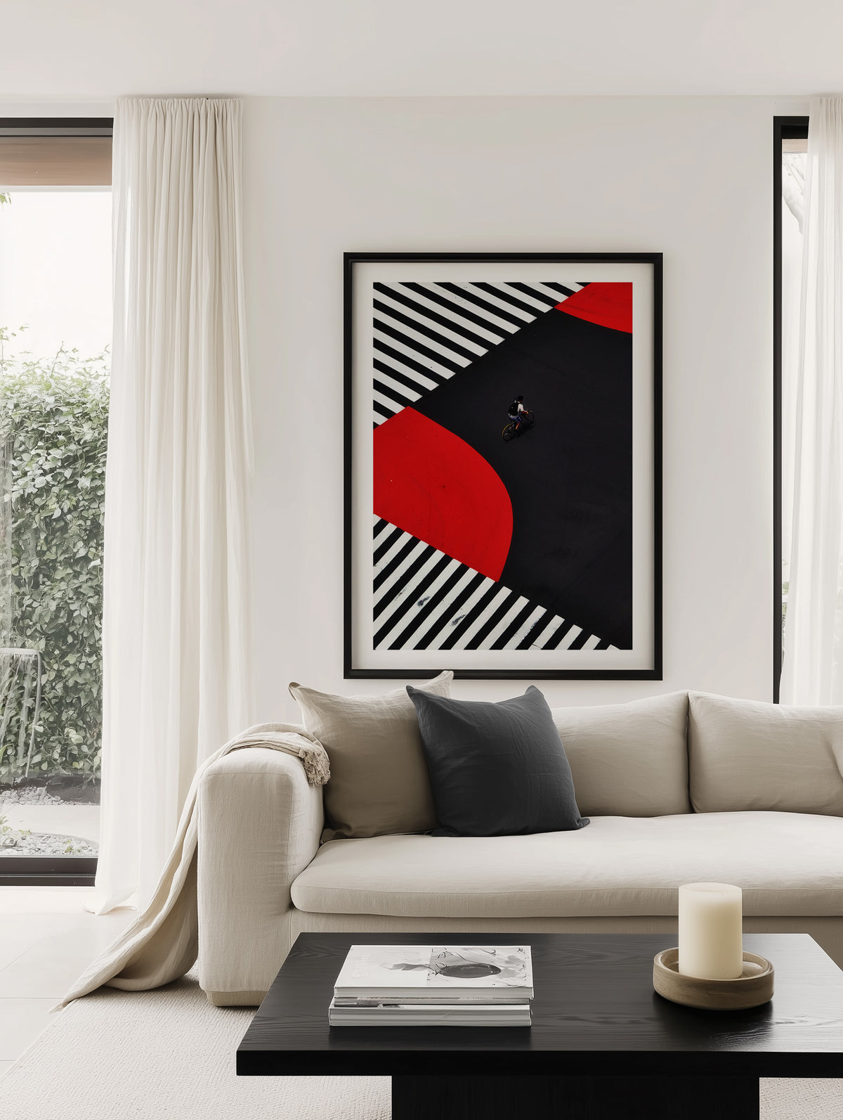 Urban Ride Geometry by Keisuke Ikeda | Art Print