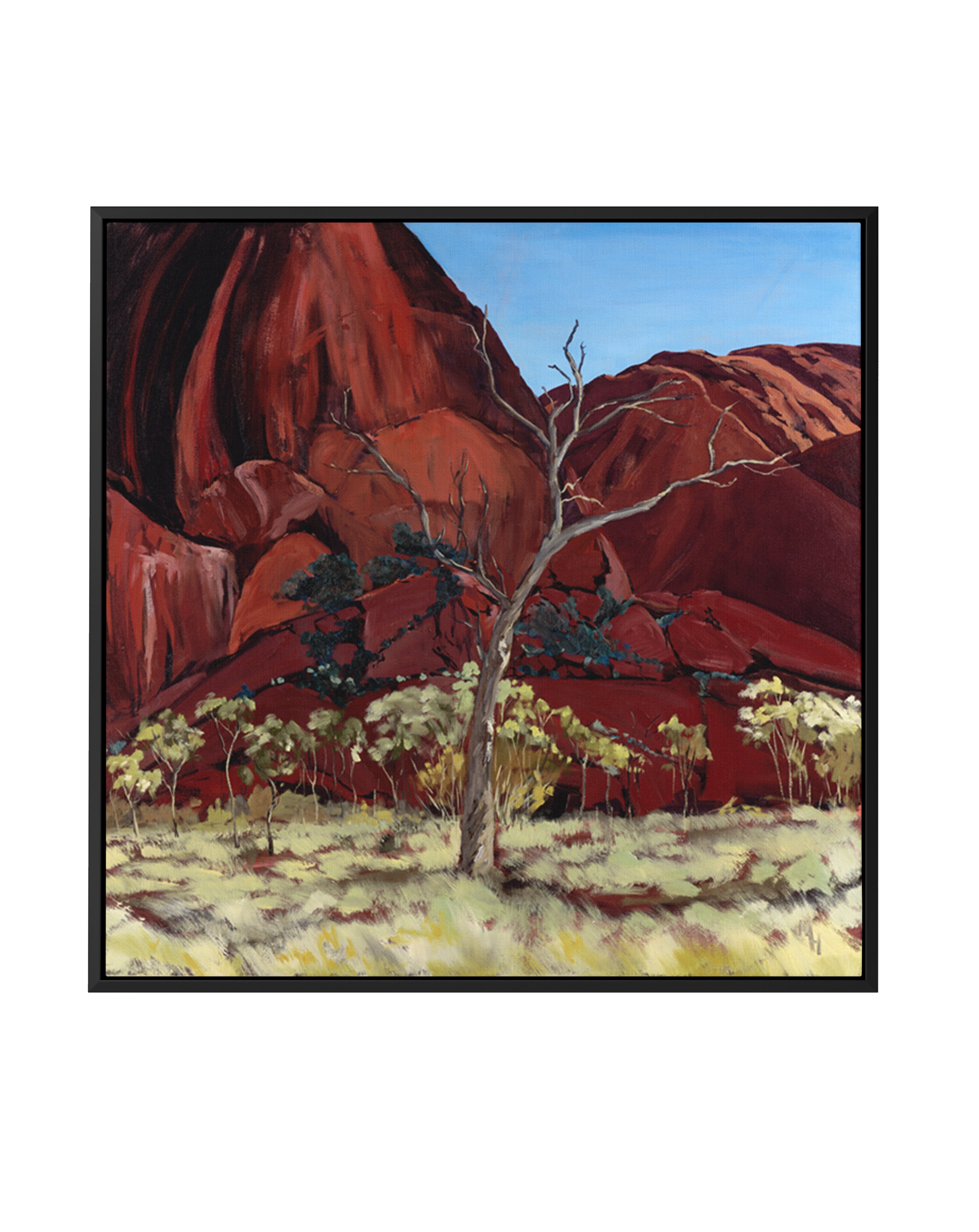 Uluru 2 by Meredith Howse | Framed Canvas Art Print