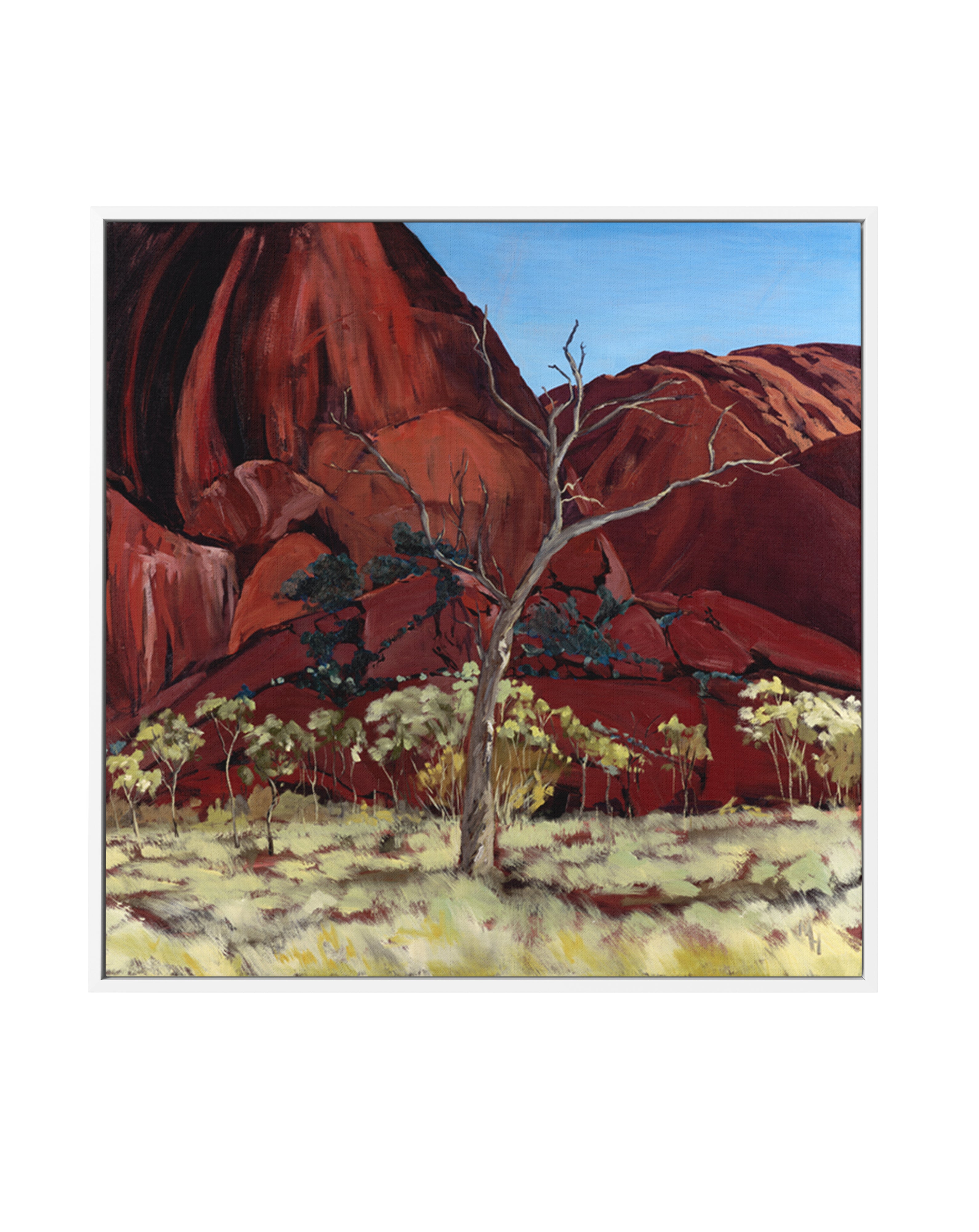 Uluru 2 by Meredith Howse | Framed Canvas Art Print