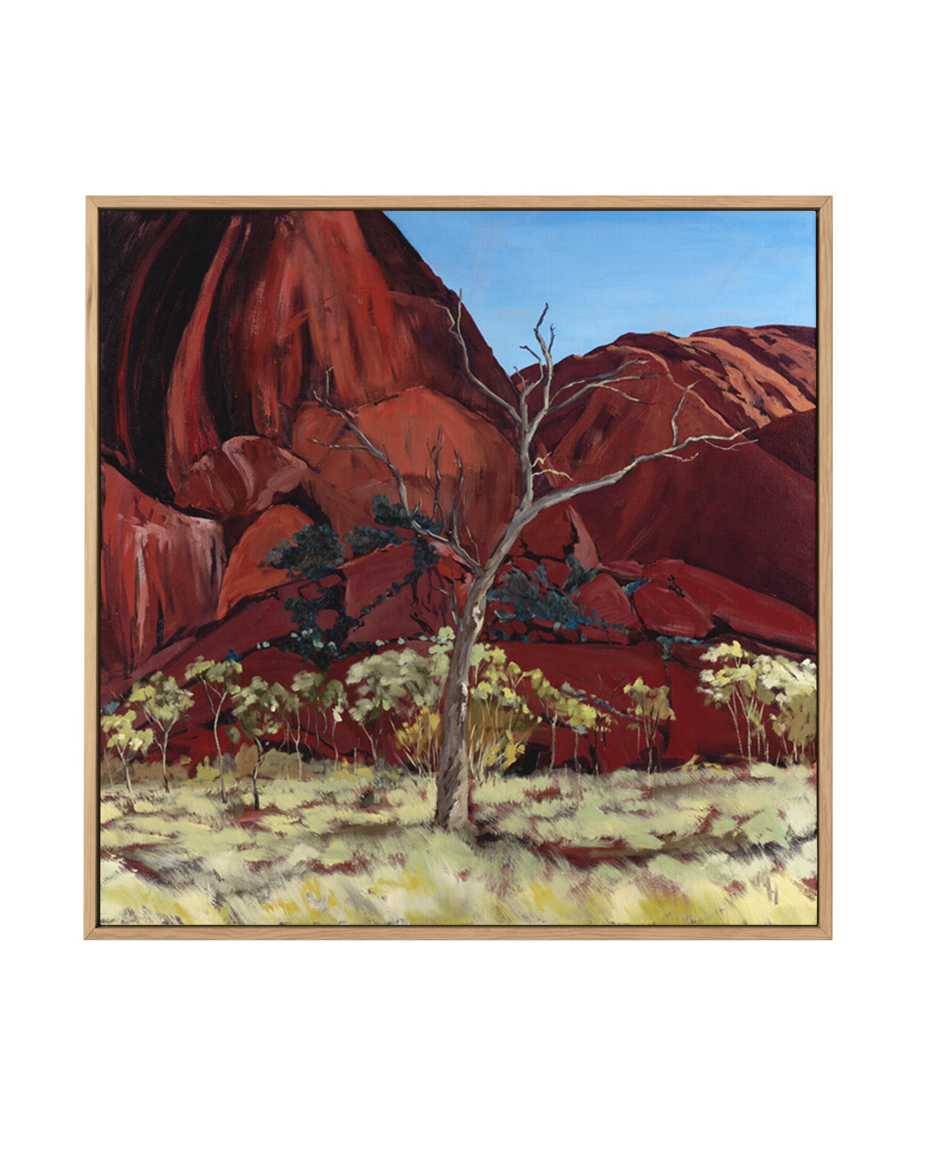 Uluru 2 by Meredith Howse | Framed Canvas Art Print
