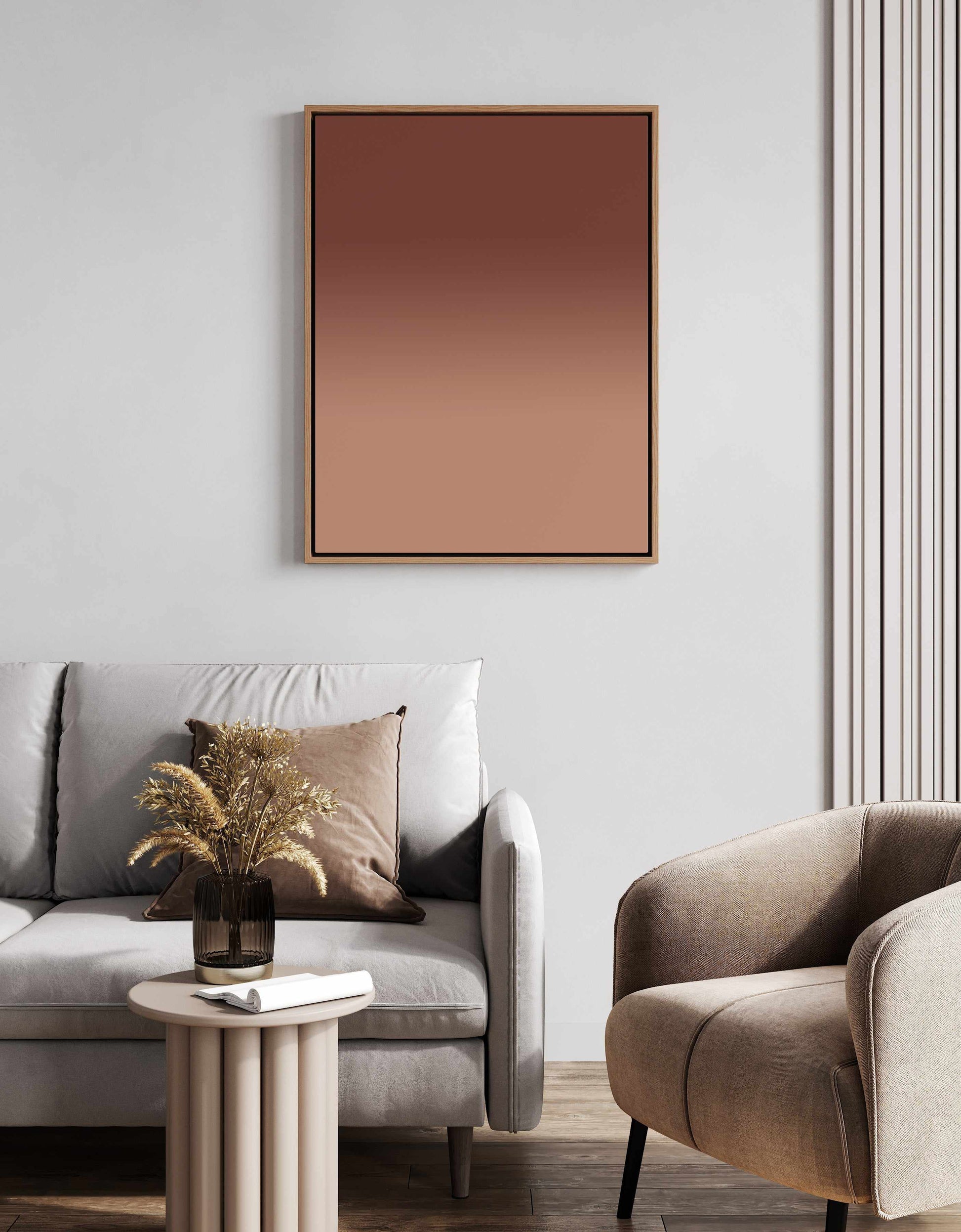 Umber - The Faded Collection | Framed Canvas Art Print from Olive et Oriel where you can shop wallpaper and artworks online