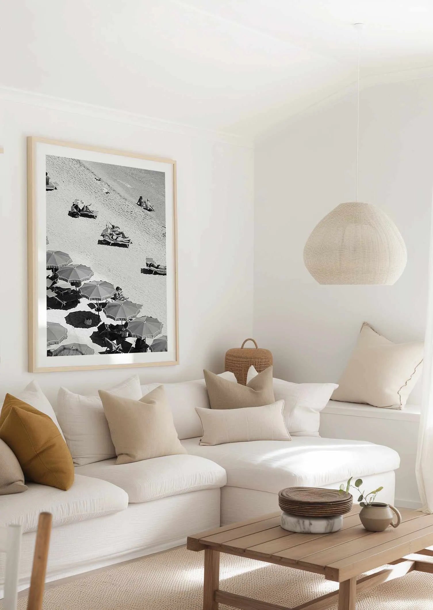 Umbrella Shades by Tim Reed Art Print from Olive et Oriel where you can shop wallpaper and artworks online