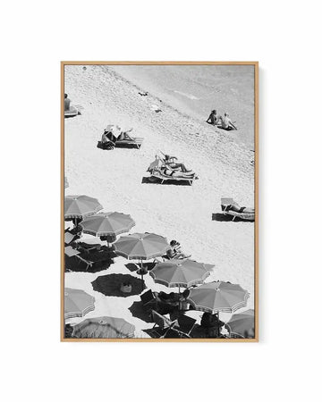 Umbrella Shades by Tim Reed | Framed Canvas Art Print from Olive et Oriel where you can shop wallpaper and artworks online