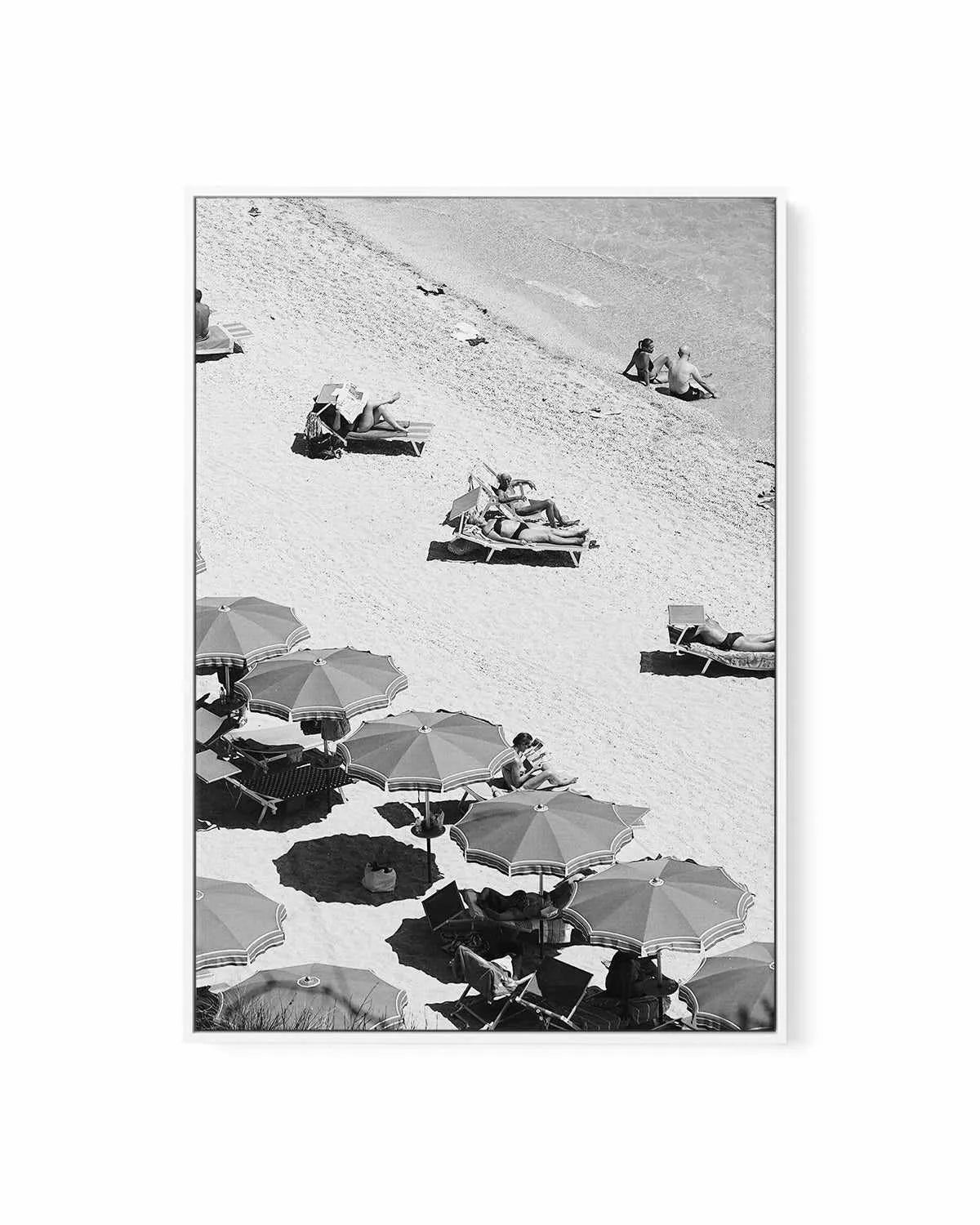 Umbrella Shades by Tim Reed | Framed Canvas Art Print from Olive et Oriel where you can shop wallpaper and artworks online