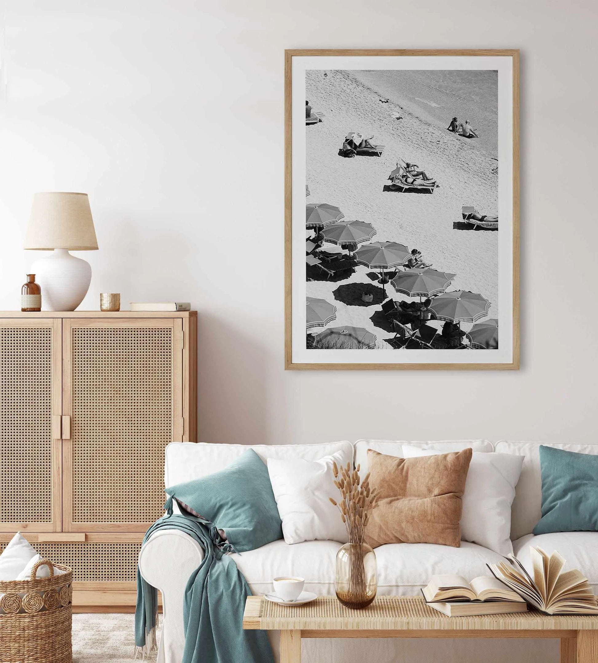 Umbrella Shades by Tim Reed Art Print from Olive et Oriel where you can shop wallpaper and artworks online