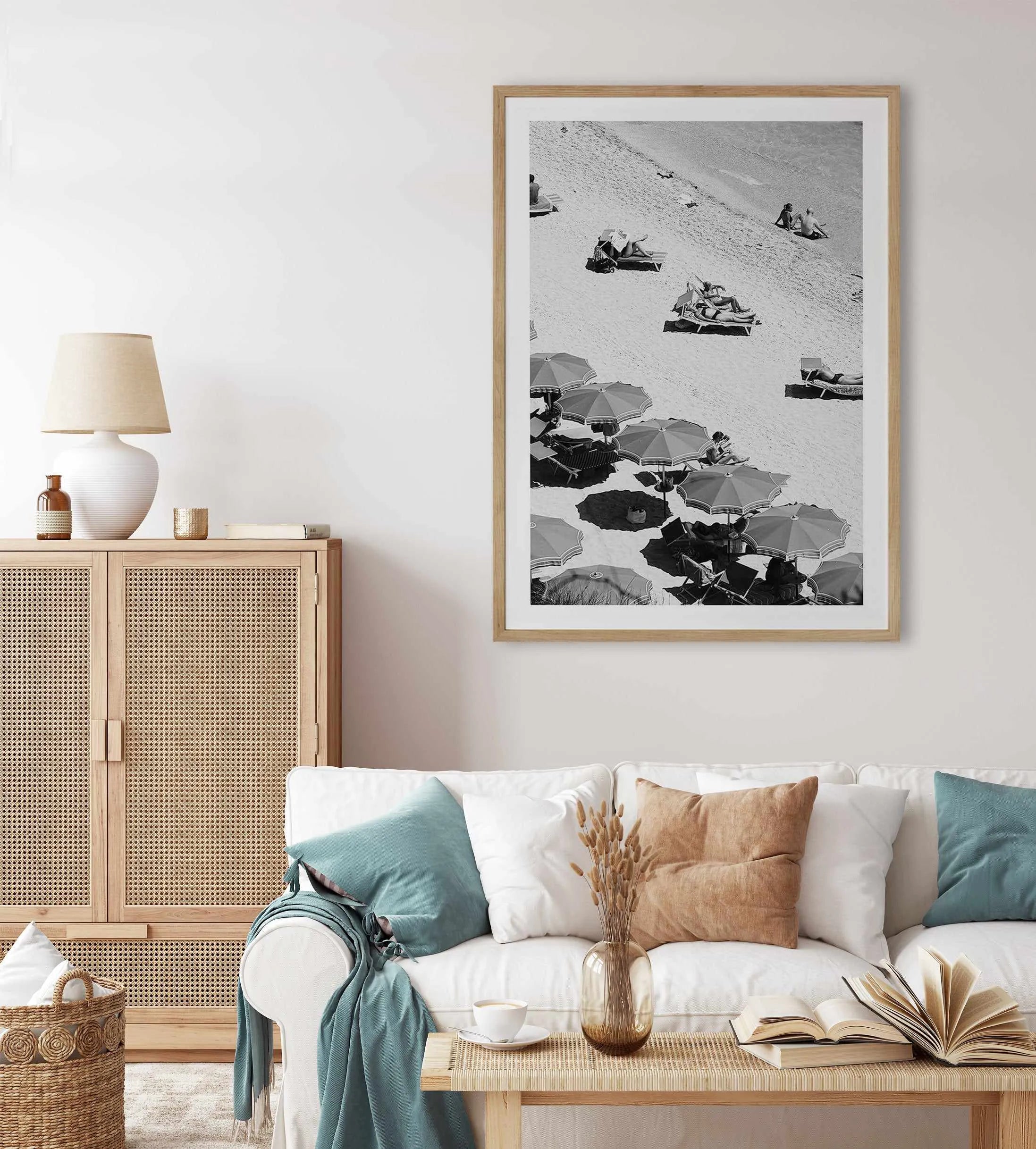 Umbrella Shades by Tim Reed Art Print from Olive et Oriel where you can shop wallpaper and artworks online