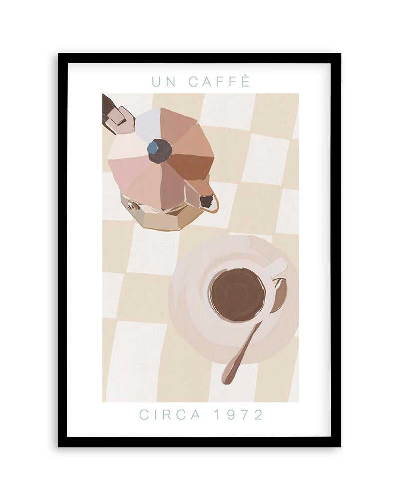 Un Caffe Art Print
