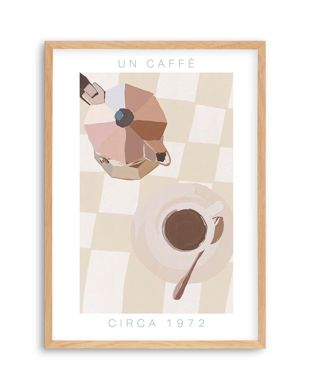 Un Caffe Art Print