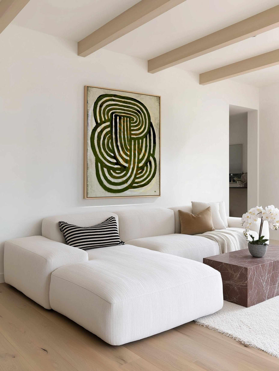 Unanswered Question 3 by Marco Marella | Framed Canvas Art Print from Olive et Oriel where you can shop wallpaper and artworks online